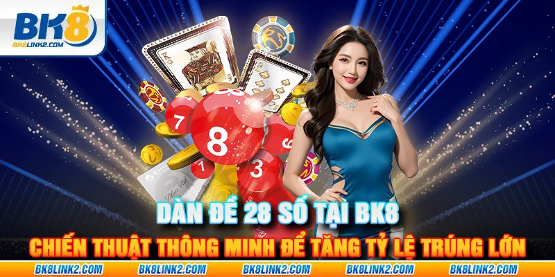 Dàn đề 28 số tại BK8 – Chiến thuật thông minh để tăng tỷ lệ trúng lớn