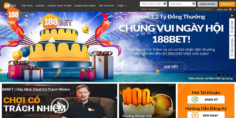 Một số thông tin nổi bật về 188 Bet