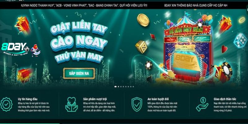 Giới thiệu về nhà cái 8 day tổng quan nhất