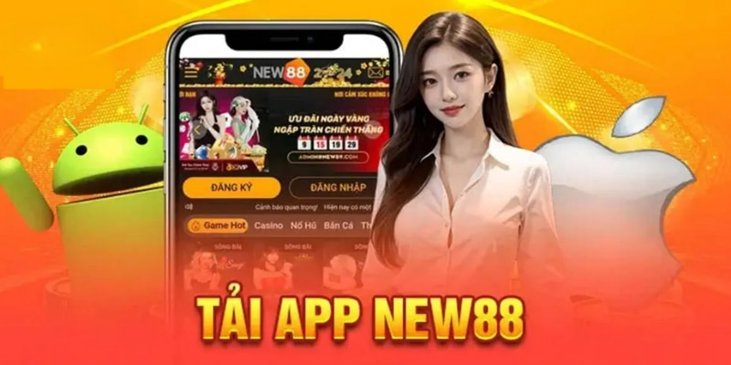 Hướng dẫn cách tải app New88 trên hệ điều hành Android